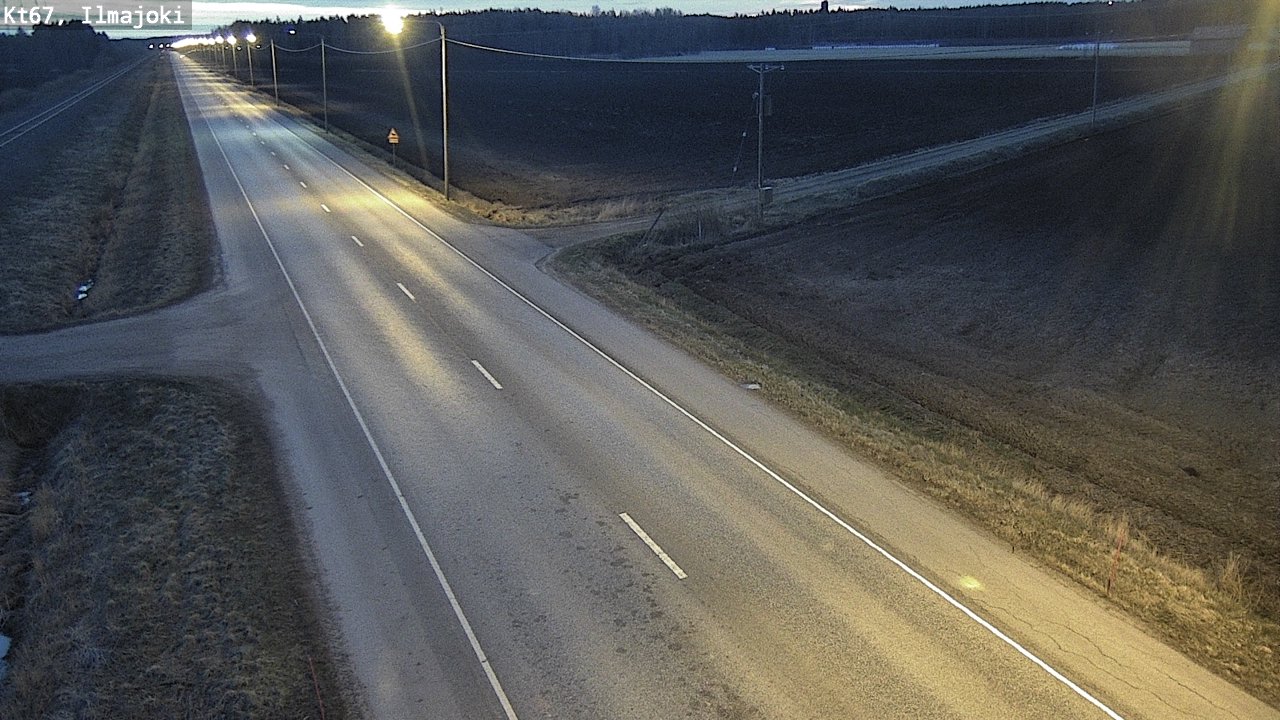 Weather Camera Image Väg 67 Ilmajoki, Ilmajoki, Etelä-Pohjanmaa