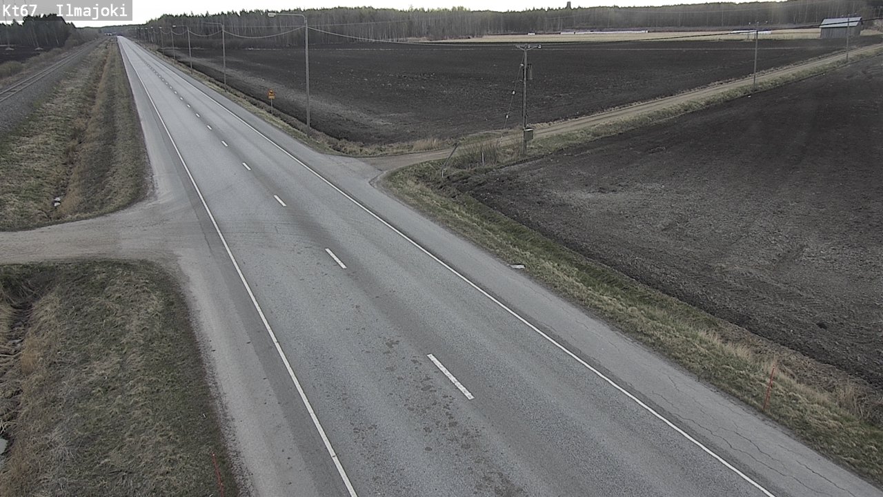 Weather Camera Image Väg 67 Ilmajoki, Ilmajoki, Etelä-Pohjanmaa