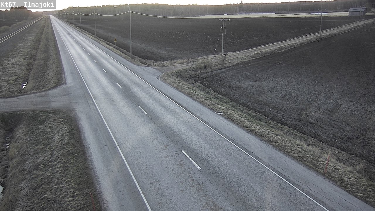 Weather Camera Image Road 67 Ilmajoki, Ilmajoki, Etelä-Pohjanmaa
