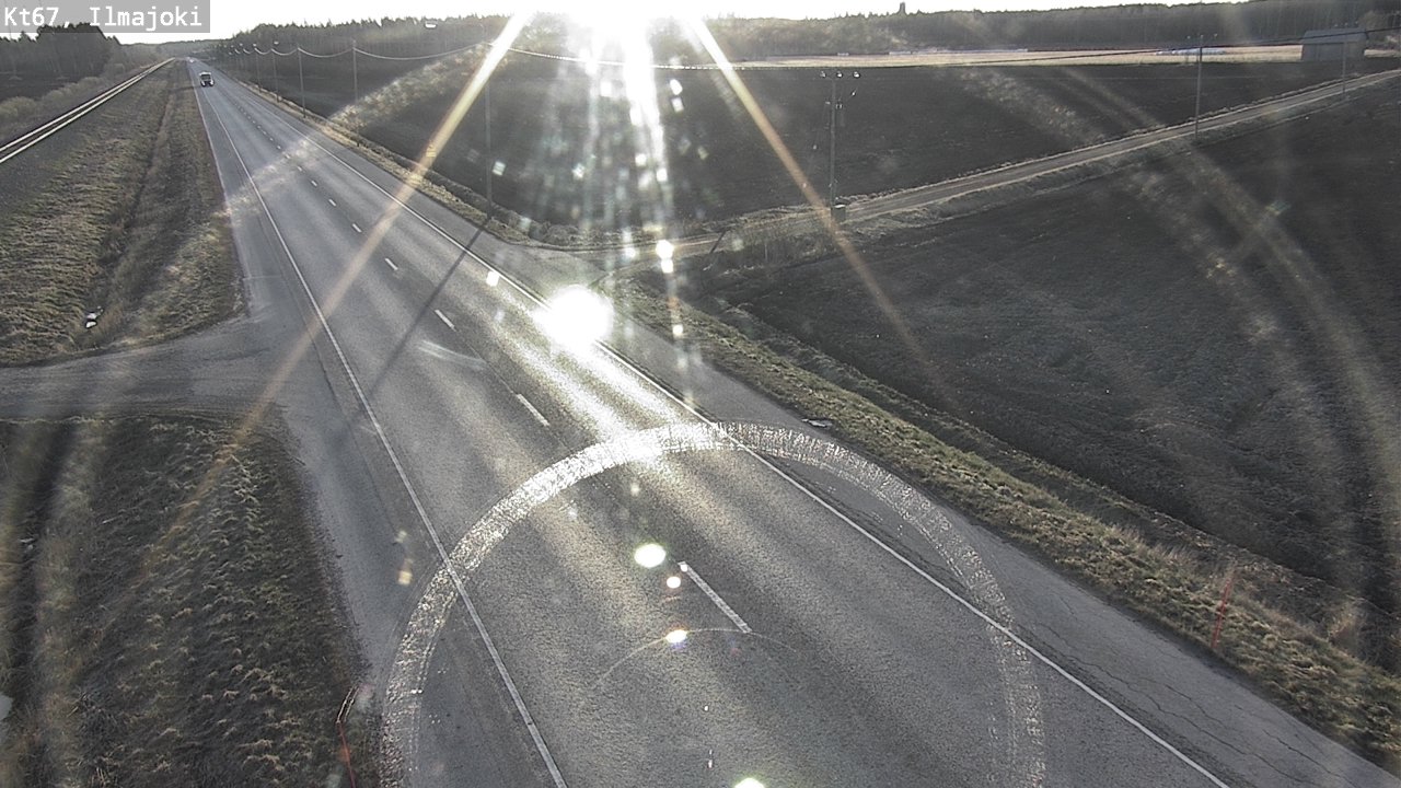 Weather Camera Image Road 67 Ilmajoki, Ilmajoki, Etelä-Pohjanmaa