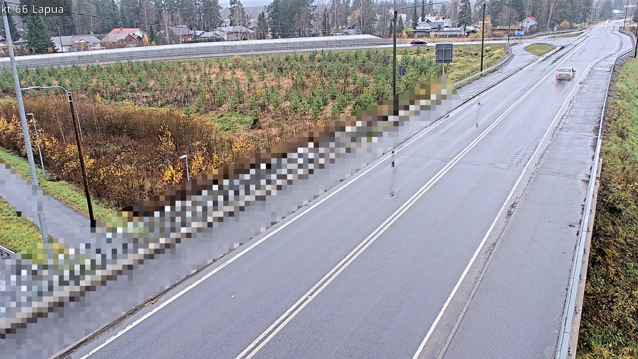 Weather Camera Image Väg 66 Lappo, Lapua, Etelä-Pohjanmaa