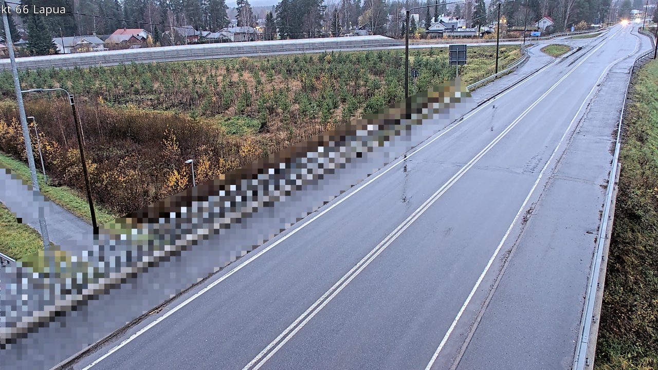 Weather Camera Image Väg 66 Lappo, Lapua, Etelä-Pohjanmaa