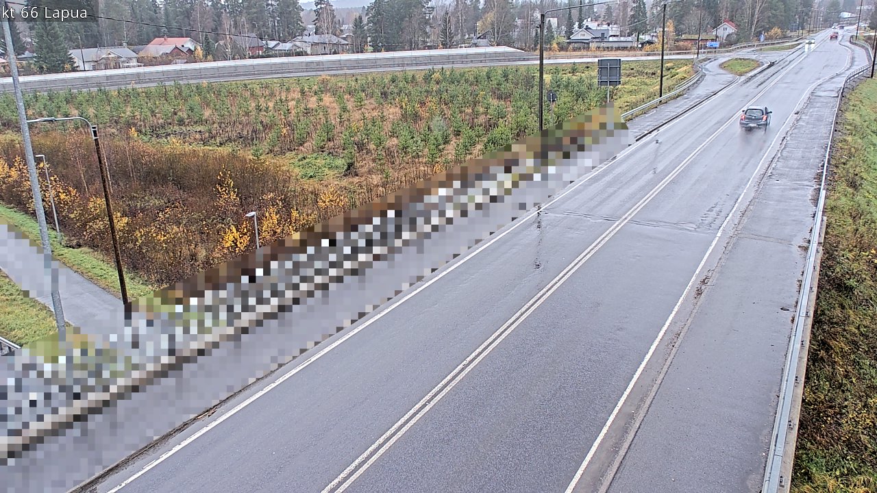 Weather Camera Image Väg 66 Lappo, Lapua, Etelä-Pohjanmaa