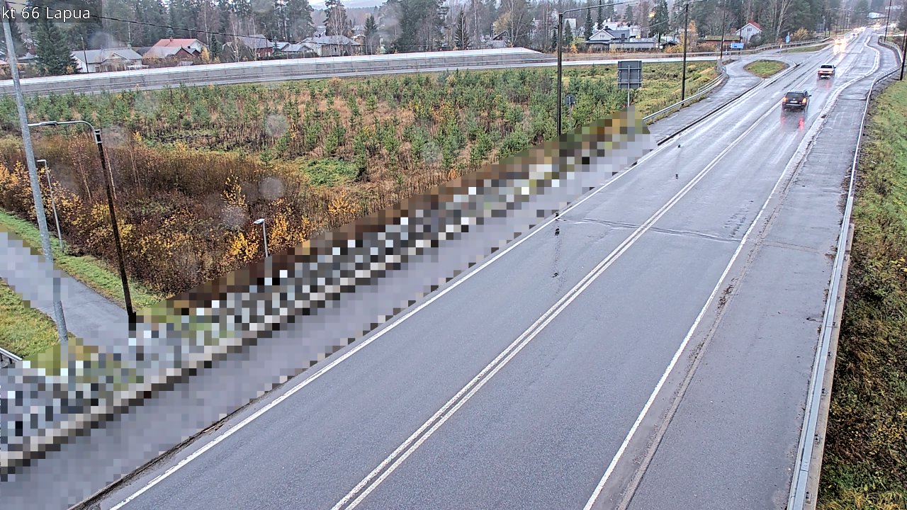 Weather Camera Image Väg 66 Lappo, Lapua, Etelä-Pohjanmaa