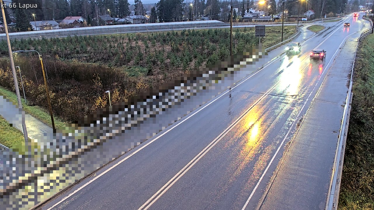 Weather Camera Image Väg 66 Lappo, Lapua, Etelä-Pohjanmaa