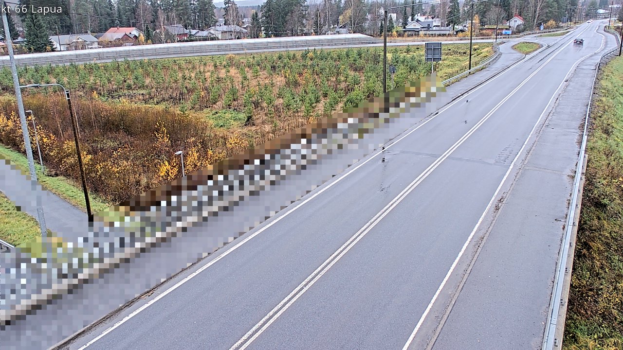 Weather Camera Image Väg 66 Lappo, Lapua, Etelä-Pohjanmaa