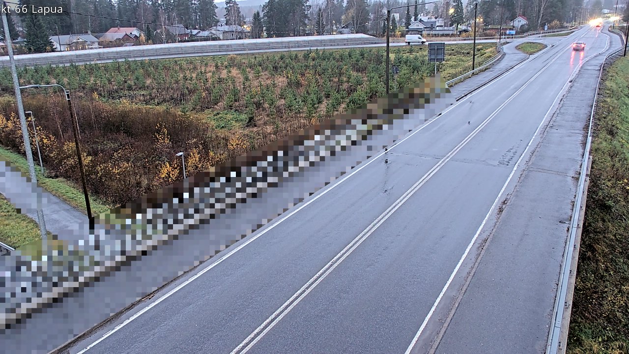 Weather Camera Image Väg 66 Lappo, Lapua, Etelä-Pohjanmaa