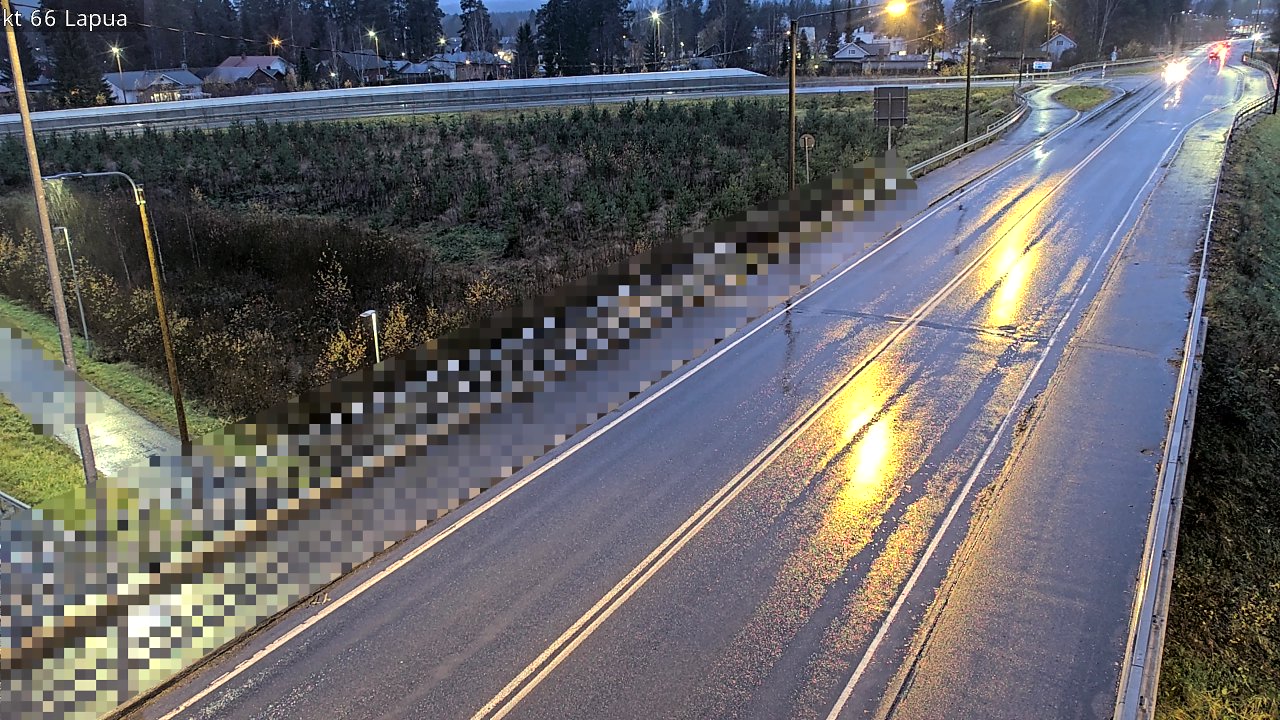 Weather Camera Image Väg 66 Lappo, Lapua, Etelä-Pohjanmaa