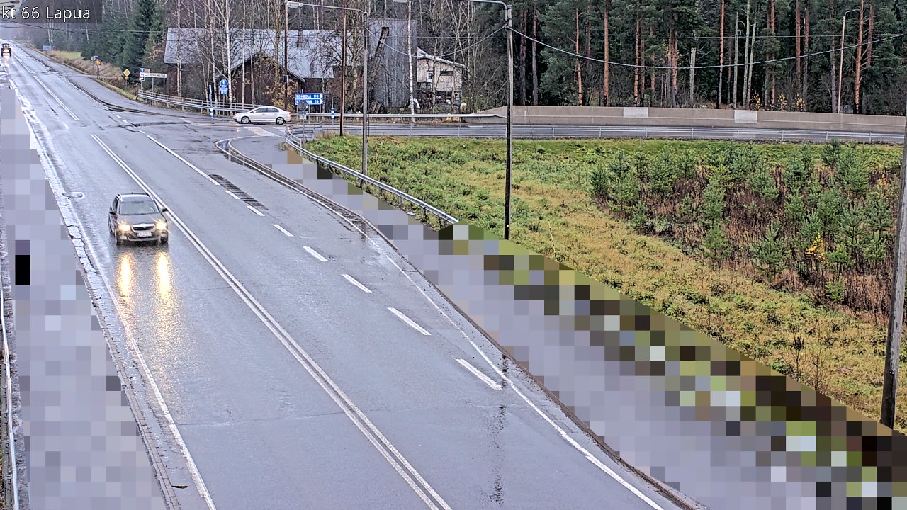Weather Camera Image Väg 66 Lappo, Lapua, Etelä-Pohjanmaa