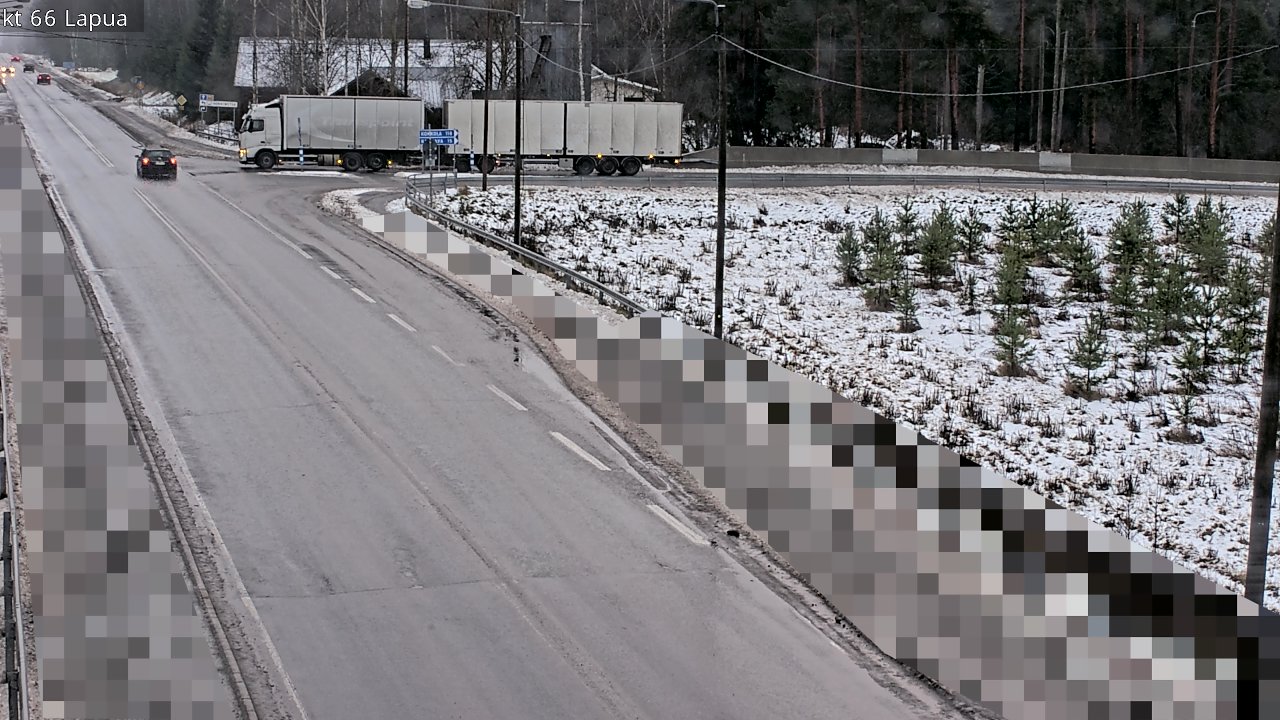 Weather Camera Image Road 66 Lapua, Lapua, Etelä-Pohjanmaa