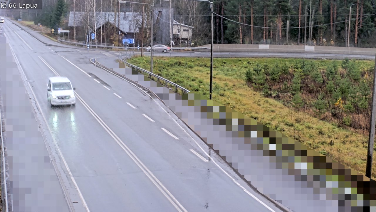 Weather Camera Image Väg 66 Lappo, Lapua, Etelä-Pohjanmaa