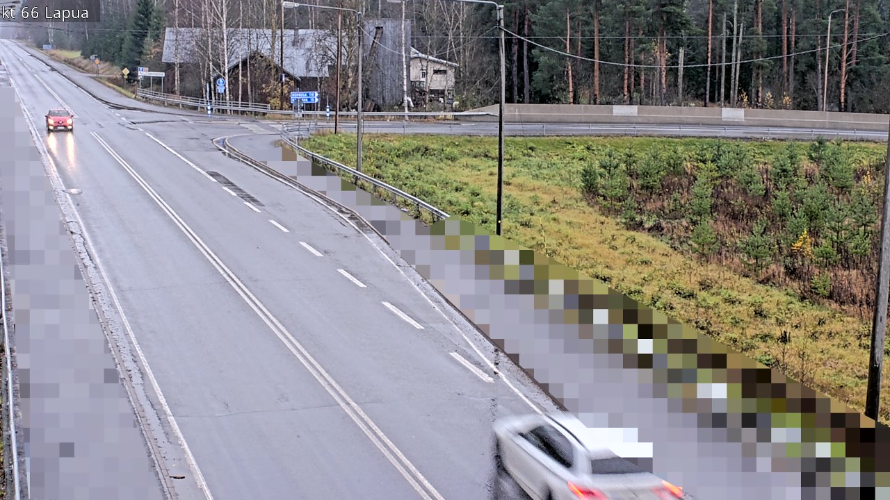 Weather Camera Image Väg 66 Lappo, Lapua, Etelä-Pohjanmaa