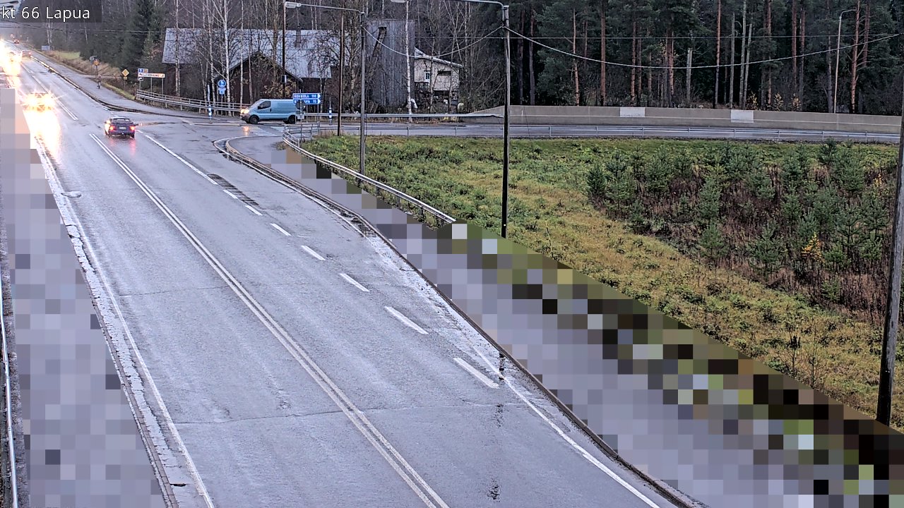 Weather Camera Image Väg 66 Lappo, Lapua, Etelä-Pohjanmaa