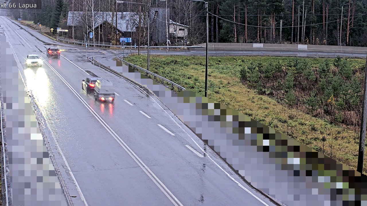 Weather Camera Image Väg 66 Lappo, Lapua, Etelä-Pohjanmaa