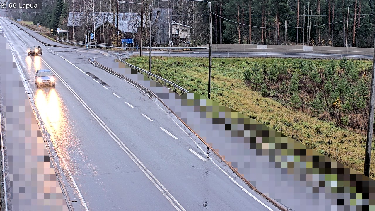Weather Camera Image Väg 66 Lappo, Lapua, Etelä-Pohjanmaa
