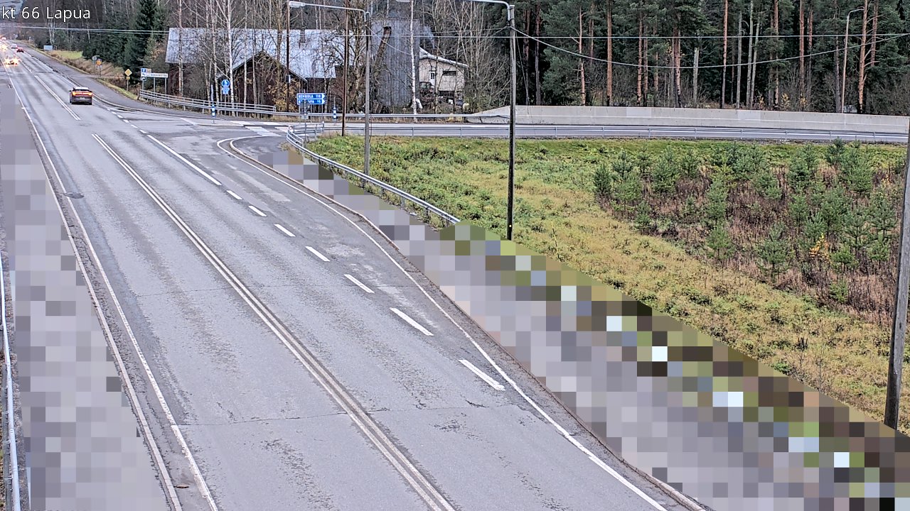 Weather Camera Image Väg 66 Lappo, Lapua, Etelä-Pohjanmaa