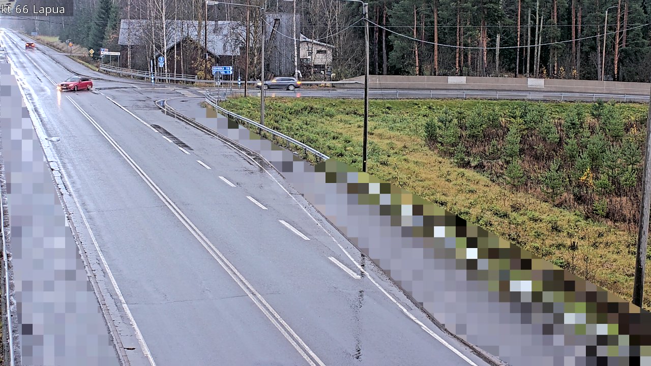 Weather Camera Image Väg 66 Lappo, Lapua, Etelä-Pohjanmaa