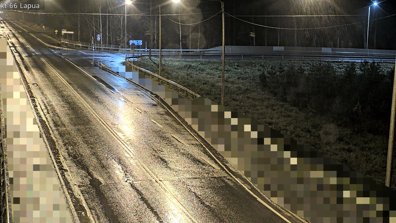 Weather Camera Image Väg 66 Lappo, Lapua, Etelä-Pohjanmaa