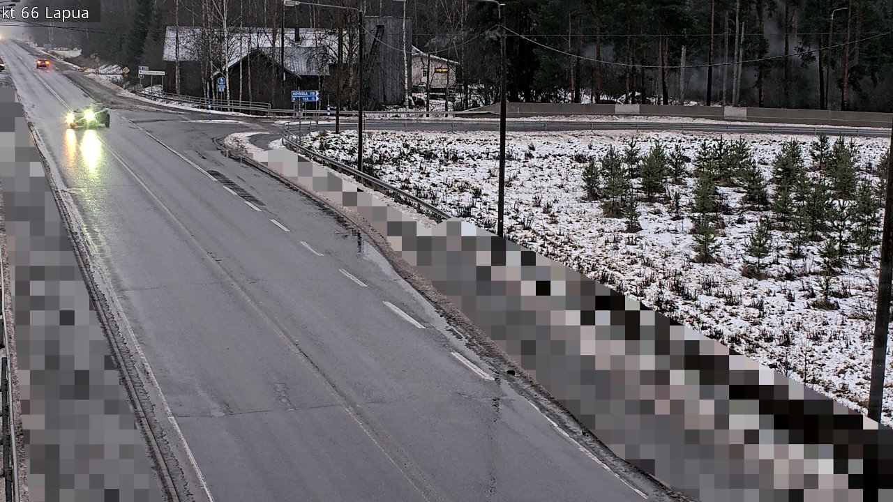 Weather Camera Image Road 66 Lapua, Lapua, Etelä-Pohjanmaa