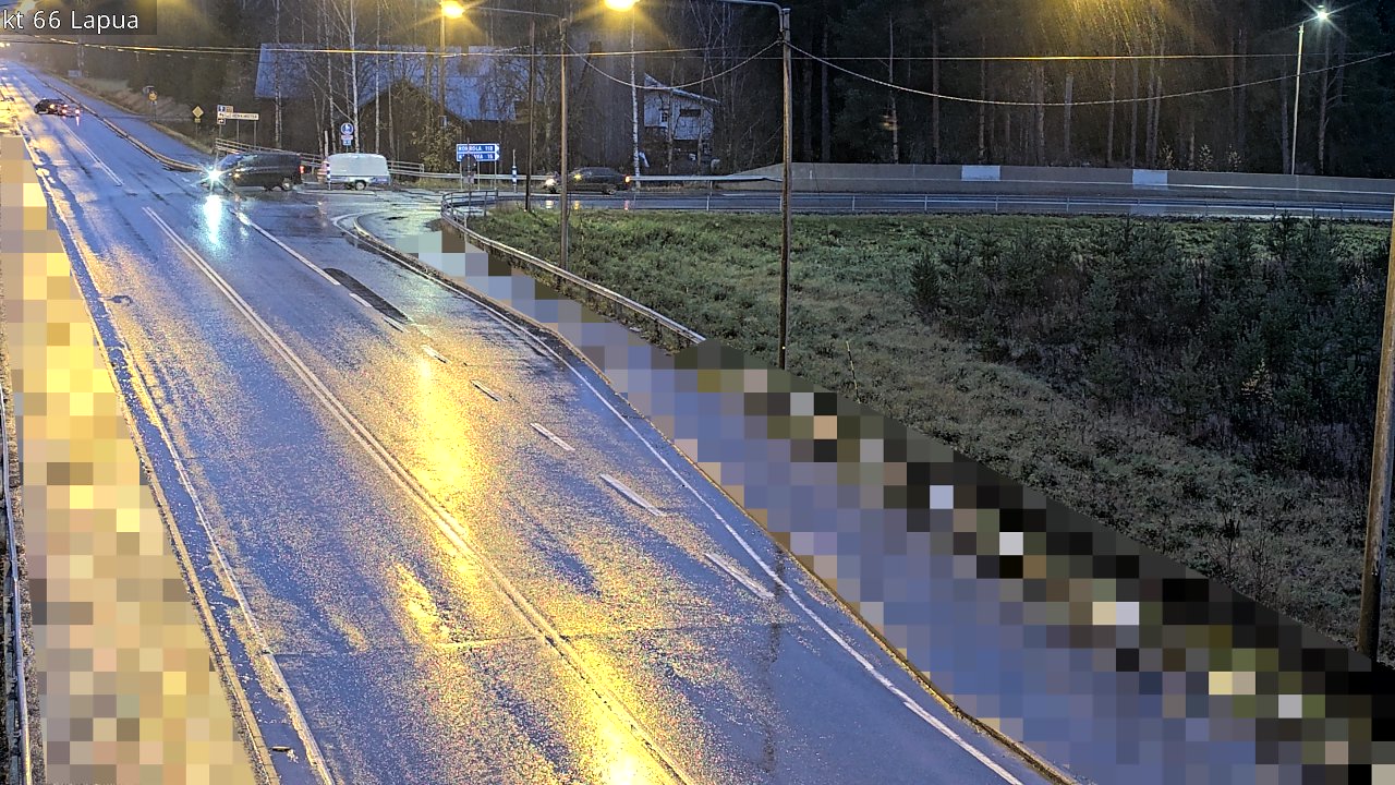 Weather Camera Image Väg 66 Lappo, Lapua, Etelä-Pohjanmaa
