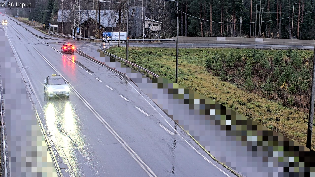 Weather Camera Image Väg 66 Lappo, Lapua, Etelä-Pohjanmaa