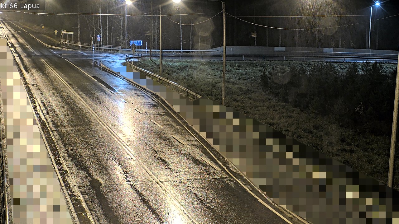 Weather Camera Image Väg 66 Lappo, Lapua, Etelä-Pohjanmaa