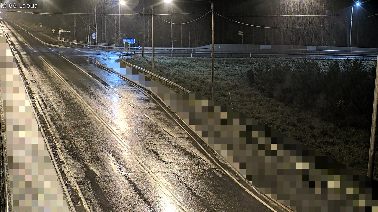 Weather Camera Image Väg 66 Lappo, Lapua, Etelä-Pohjanmaa