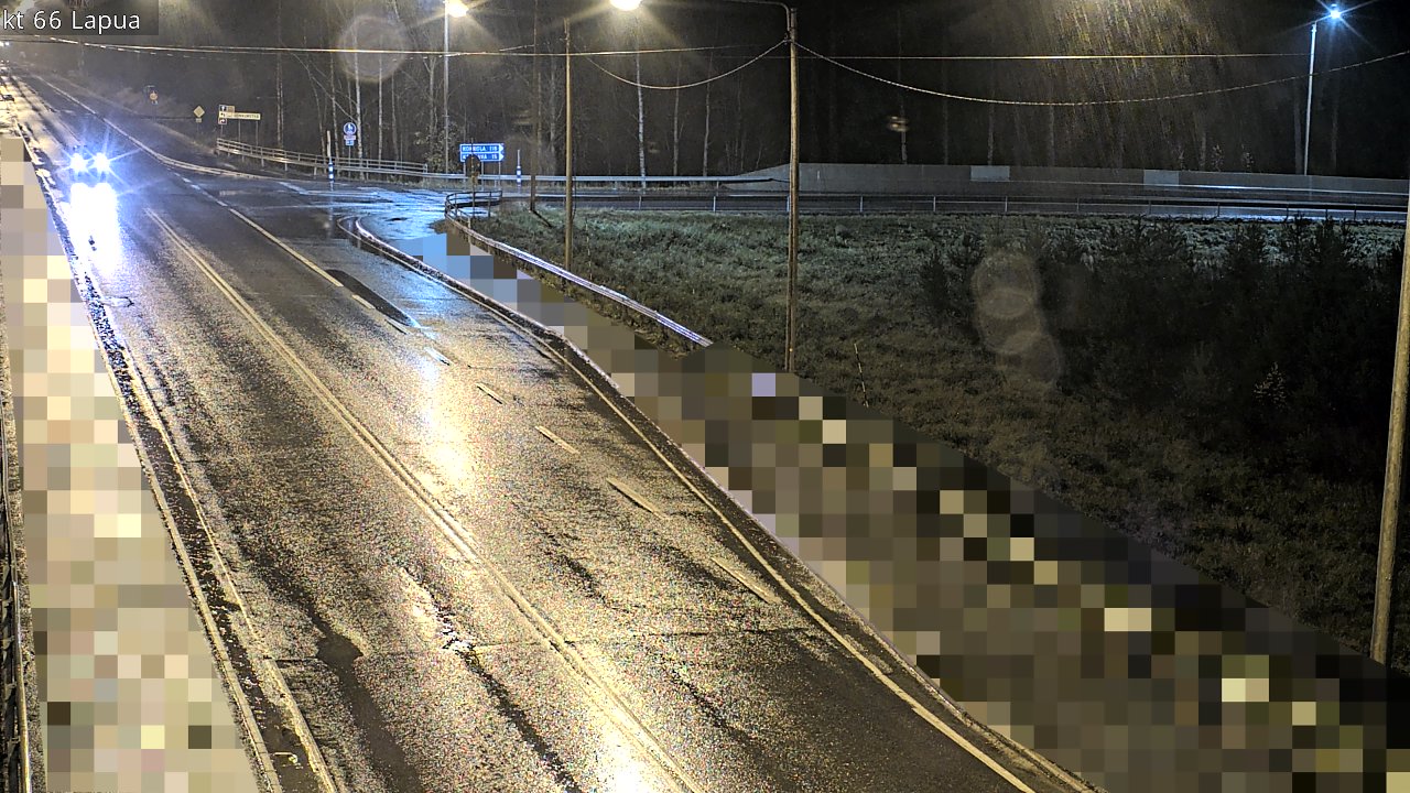 Weather Camera Image Väg 66 Lappo, Lapua, Etelä-Pohjanmaa