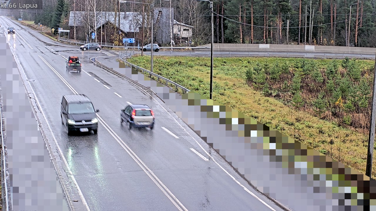 Weather Camera Image Väg 66 Lappo, Lapua, Etelä-Pohjanmaa