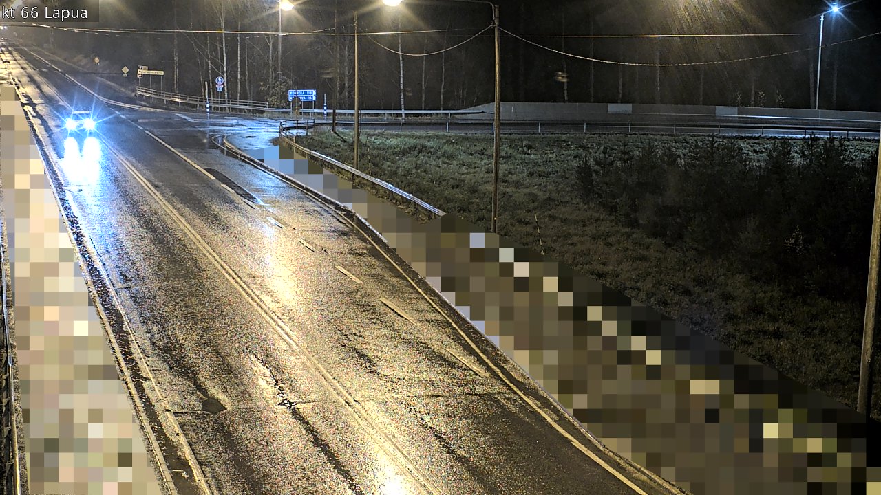 Weather Camera Image Väg 66 Lappo, Lapua, Etelä-Pohjanmaa
