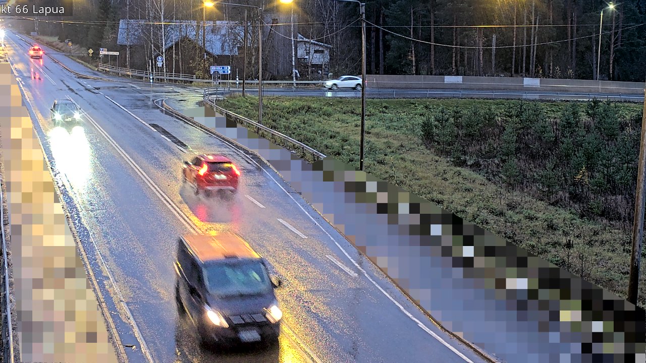 Weather Camera Image Väg 66 Lappo, Lapua, Etelä-Pohjanmaa
