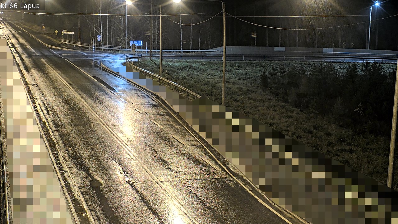 Weather Camera Image Väg 66 Lappo, Lapua, Etelä-Pohjanmaa