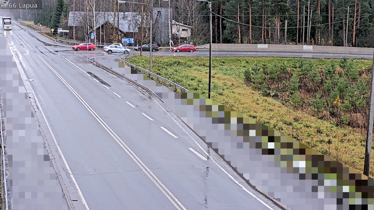 Weather Camera Image Väg 66 Lappo, Lapua, Etelä-Pohjanmaa