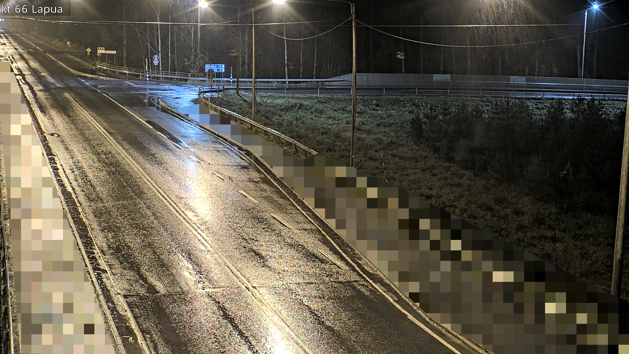 Weather Camera Image Väg 66 Lappo, Lapua, Etelä-Pohjanmaa