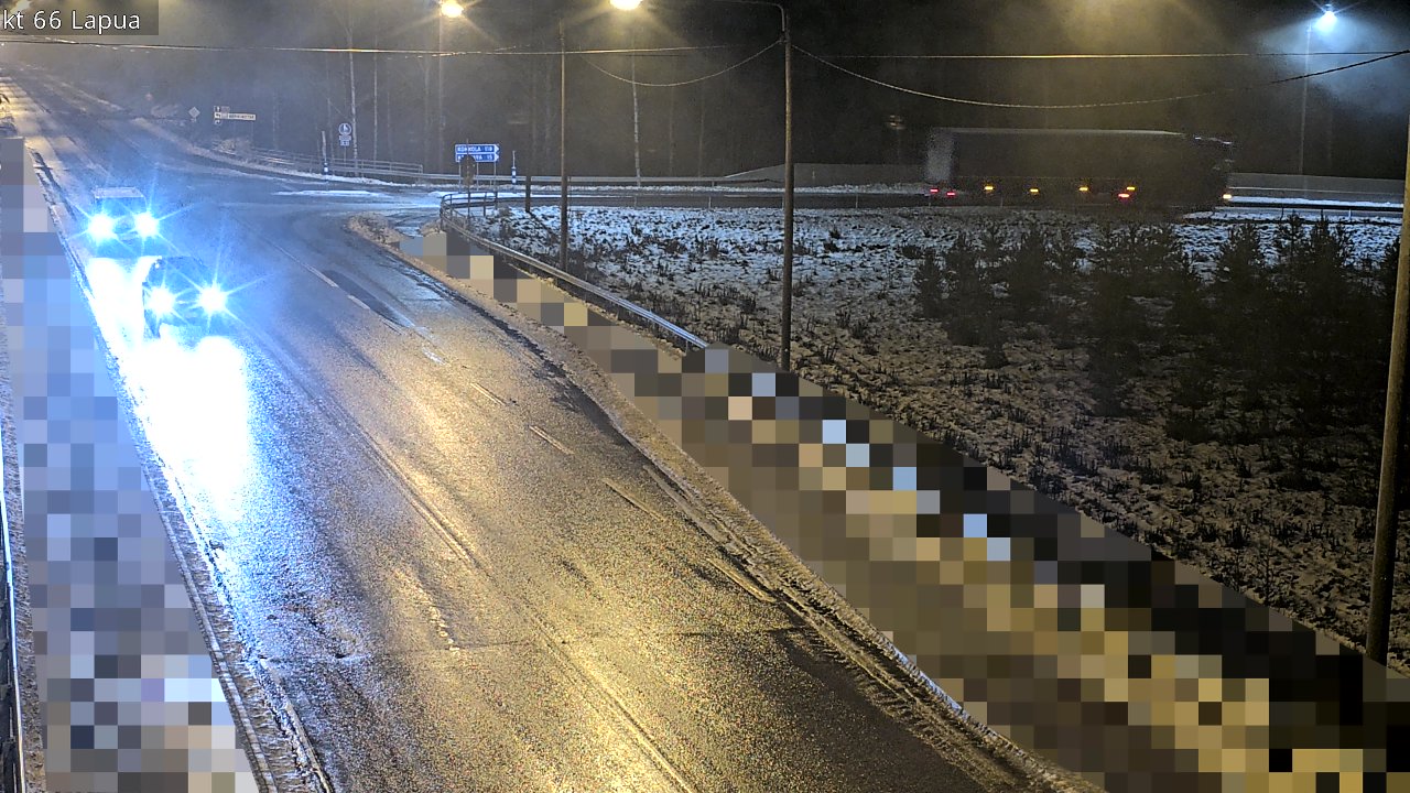 Weather Camera Image Road 66 Lapua, Lapua, Etelä-Pohjanmaa