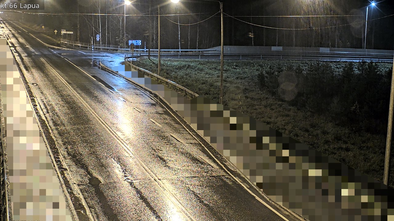 Weather Camera Image Väg 66 Lappo, Lapua, Etelä-Pohjanmaa
