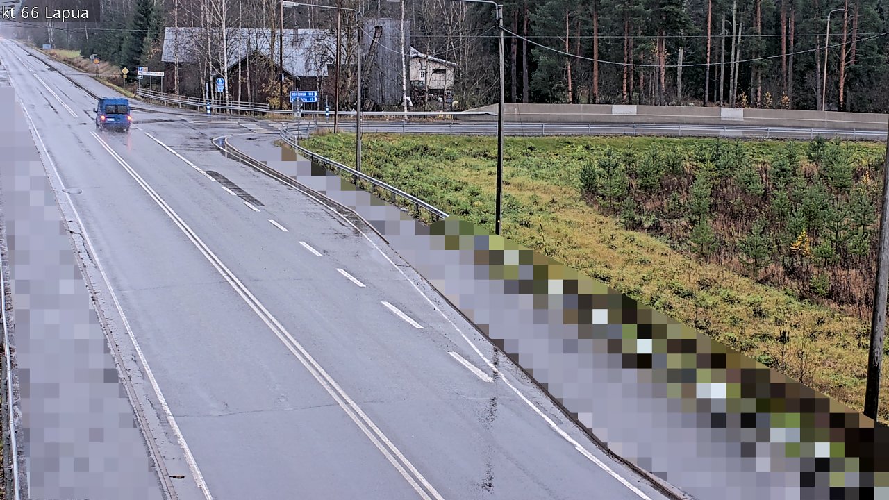 Weather Camera Image Väg 66 Lappo, Lapua, Etelä-Pohjanmaa