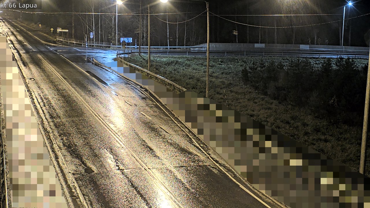 Weather Camera Image Väg 66 Lappo, Lapua, Etelä-Pohjanmaa