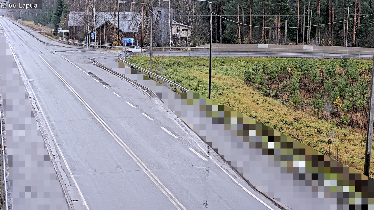Weather Camera Image Väg 66 Lappo, Lapua, Etelä-Pohjanmaa