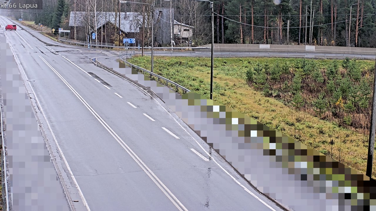 Weather Camera Image Väg 66 Lappo, Lapua, Etelä-Pohjanmaa