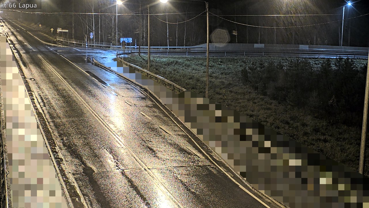 Weather Camera Image Väg 66 Lappo, Lapua, Etelä-Pohjanmaa