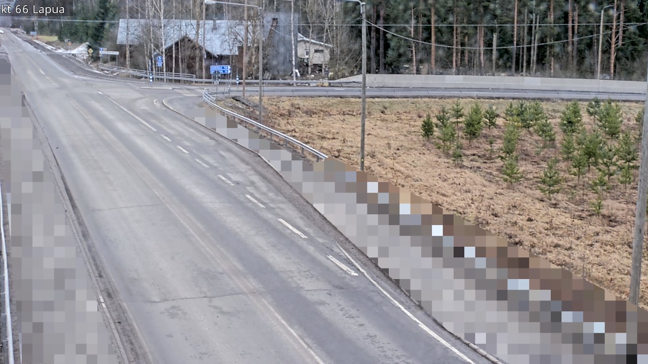 Weather Camera Image Väg 66 Lappo, Lapua, Etelä-Pohjanmaa