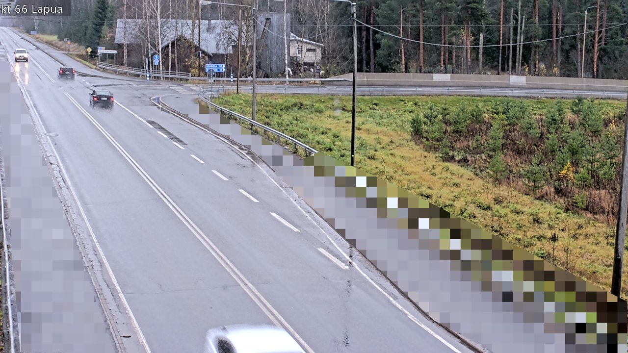 Weather Camera Image Väg 66 Lappo, Lapua, Etelä-Pohjanmaa