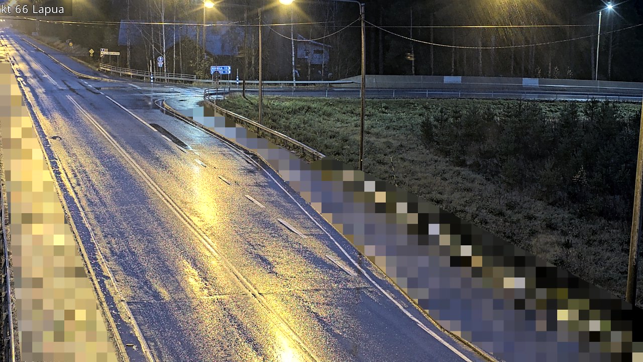 Weather Camera Image Väg 66 Lappo, Lapua, Etelä-Pohjanmaa
