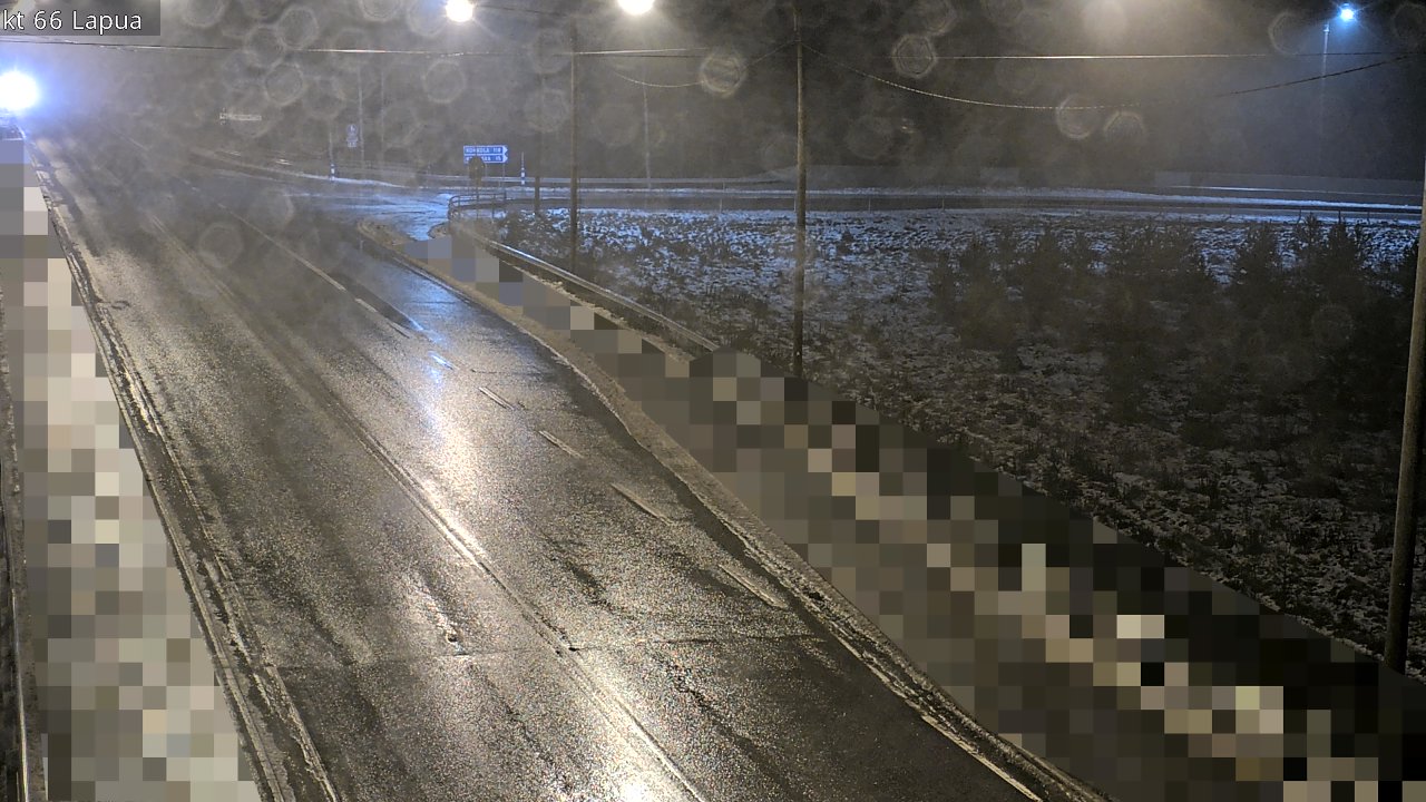 Weather Camera Image Väg 66 Lappo, Lapua, Etelä-Pohjanmaa