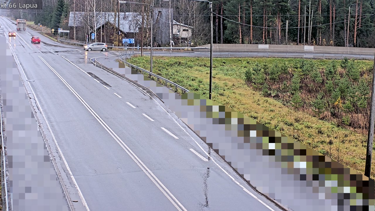 Weather Camera Image Väg 66 Lappo, Lapua, Etelä-Pohjanmaa