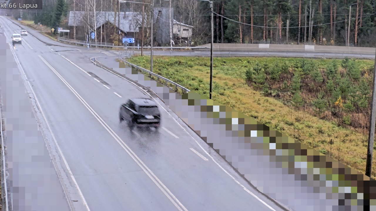 Weather Camera Image Väg 66 Lappo, Lapua, Etelä-Pohjanmaa