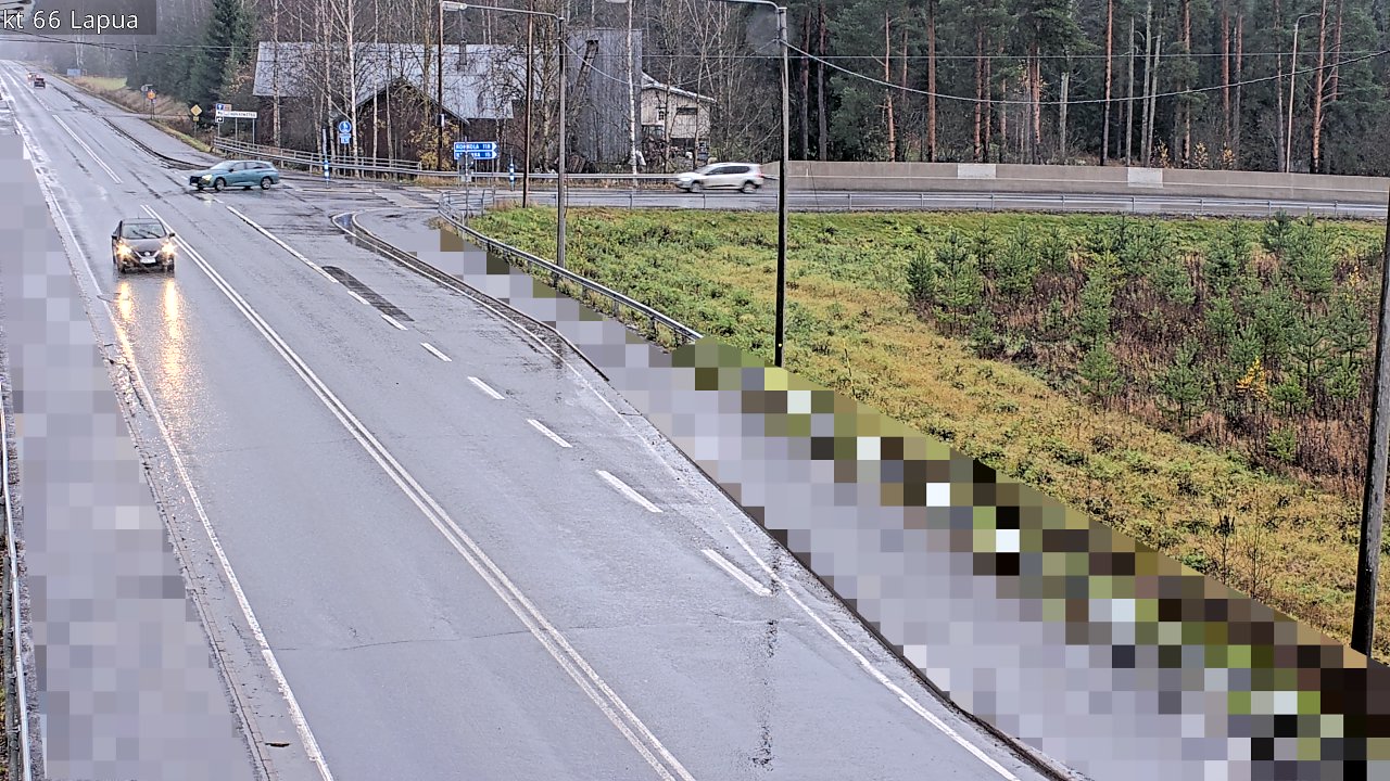 Weather Camera Image Väg 66 Lappo, Lapua, Etelä-Pohjanmaa
