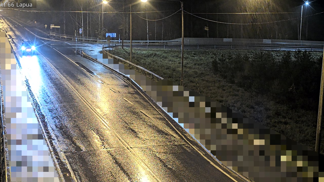 Weather Camera Image Väg 66 Lappo, Lapua, Etelä-Pohjanmaa