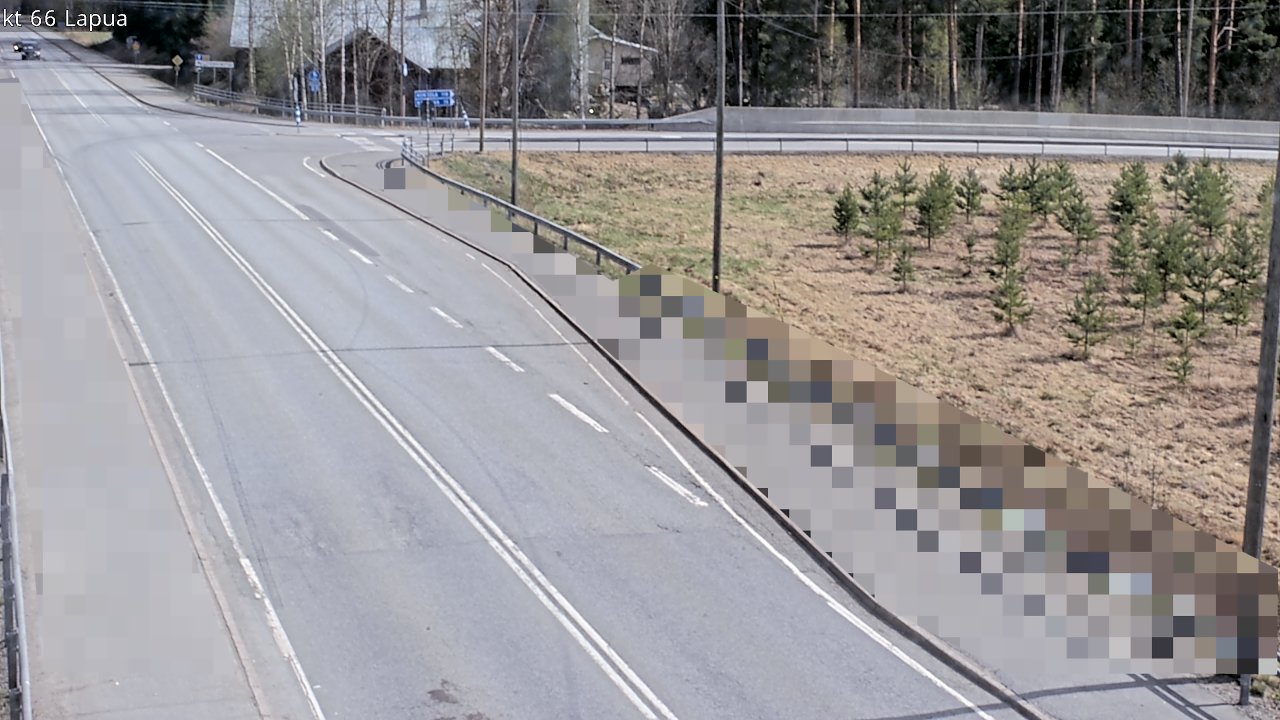 Weather Camera Image Road 66 Lapua, Lapua, Etelä-Pohjanmaa